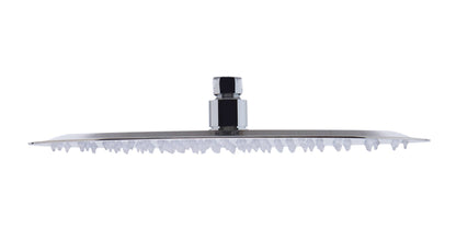ALFI brand RAIN128 12" Oval Ultra Thin Rain Shower Head