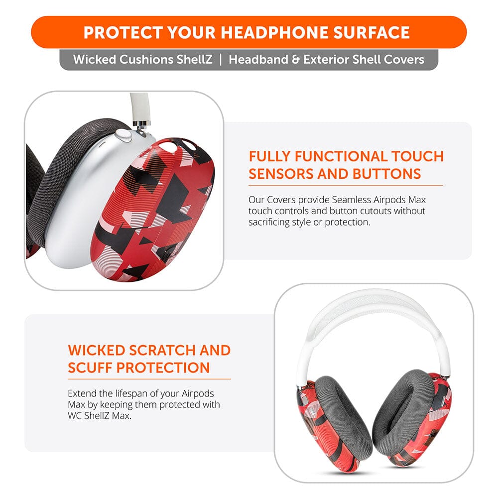 Airpods Max Exterior Shell Covers - WC ShellZ Max