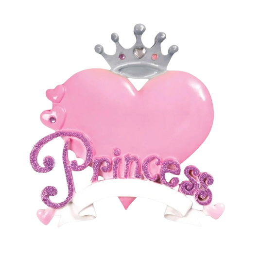 Princess Heart Ornament