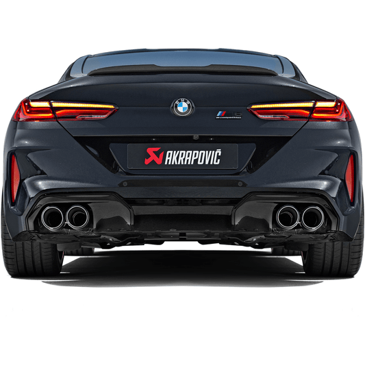 Akrapovic 2021 BMW M8/M8 Competition (F91/F92) Evolution Line Cat Back (Titanium) w/Carbon Tips