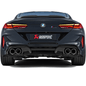 Akrapovic 2021 BMW M8/M8 Competition (F91/F92) Evolution Line Cat Back (Titanium) w/Carbon Tips