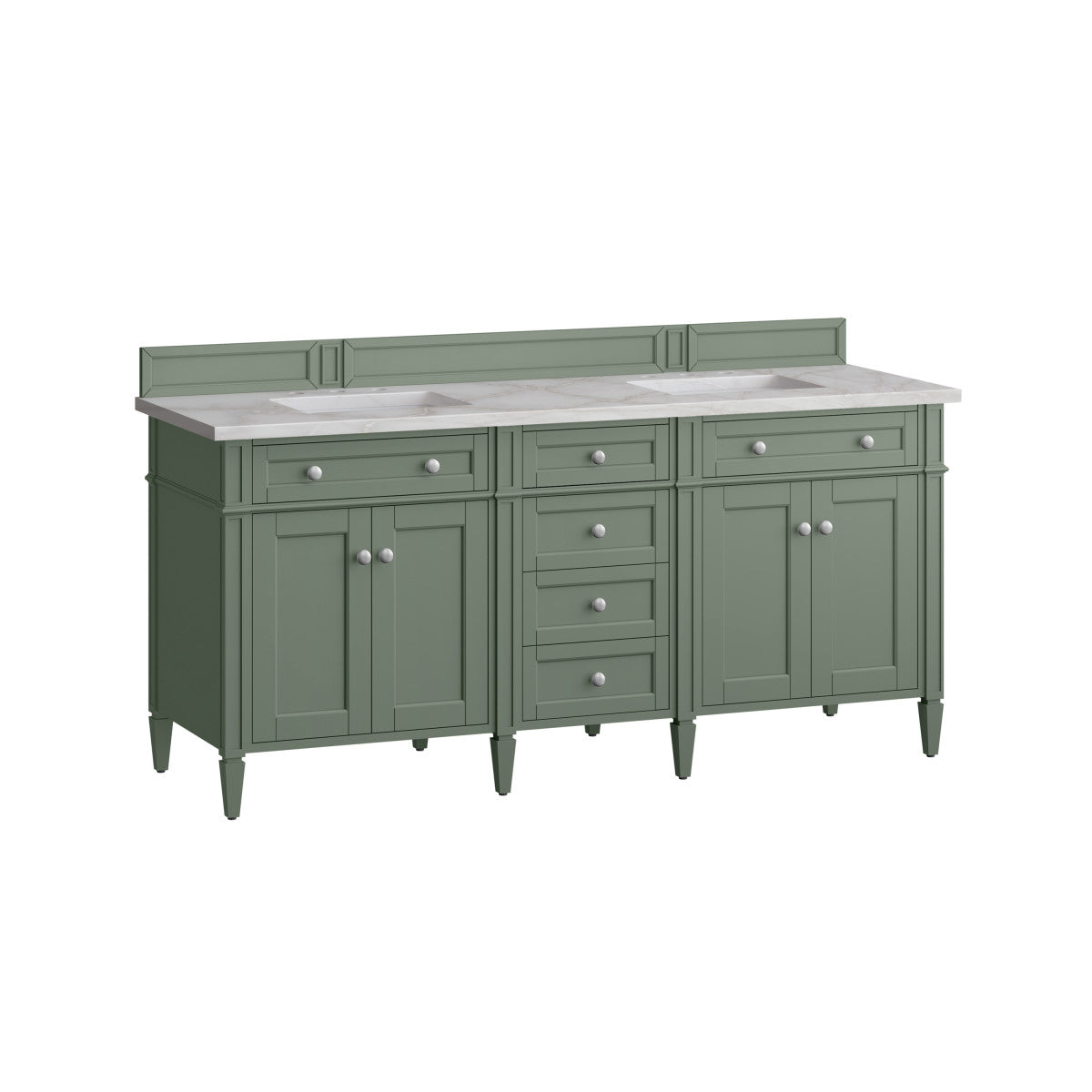 Brittany 72" Double Vanity Cabinet