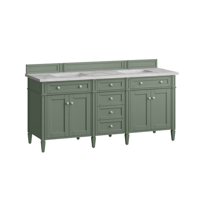 Brittany 72" Double Vanity Cabinet