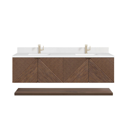 Marcello 72" Double Vanity Cabinet