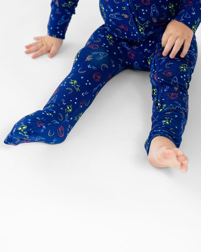 Alien Bamboo Romper For Toddler