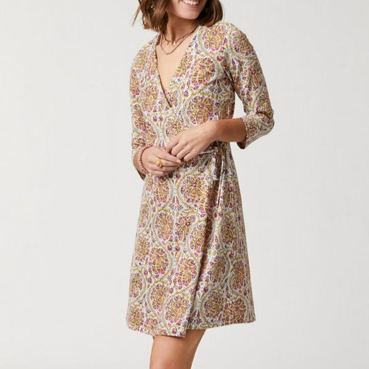 Alisa Wrap Dress - Pepper Hall Batik