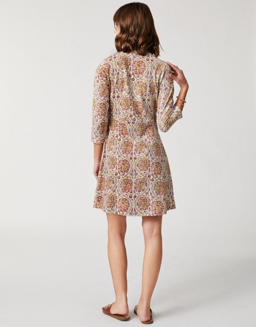 Alisa Wrap Dress - Pepper Hall Batik