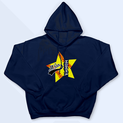All Stars Sports Retro Distressed Design - Personalized Custom T Shirt - Birthday, Loving, Funny Gift for Grandfather/Dad/Father, Husband, Grandparent