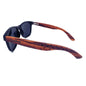 Zebrawood Sunglasses, Stars and Bars, Polarized, Handcrafted | Kitchen + Metal