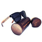 Zebrawood Sunglasses, Stars and Bars With Wooden Case, Polarized | Kitchen + Metal