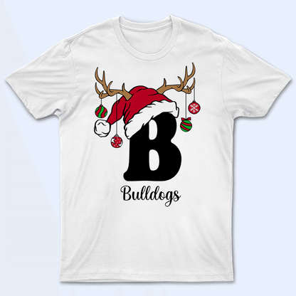 Alphabet Christmas - Personalized Custom T Shirt - Birthday, Loving, Funny Gift for Teacher, Kindergarten, Preschool, Pre K, Paraprofessional