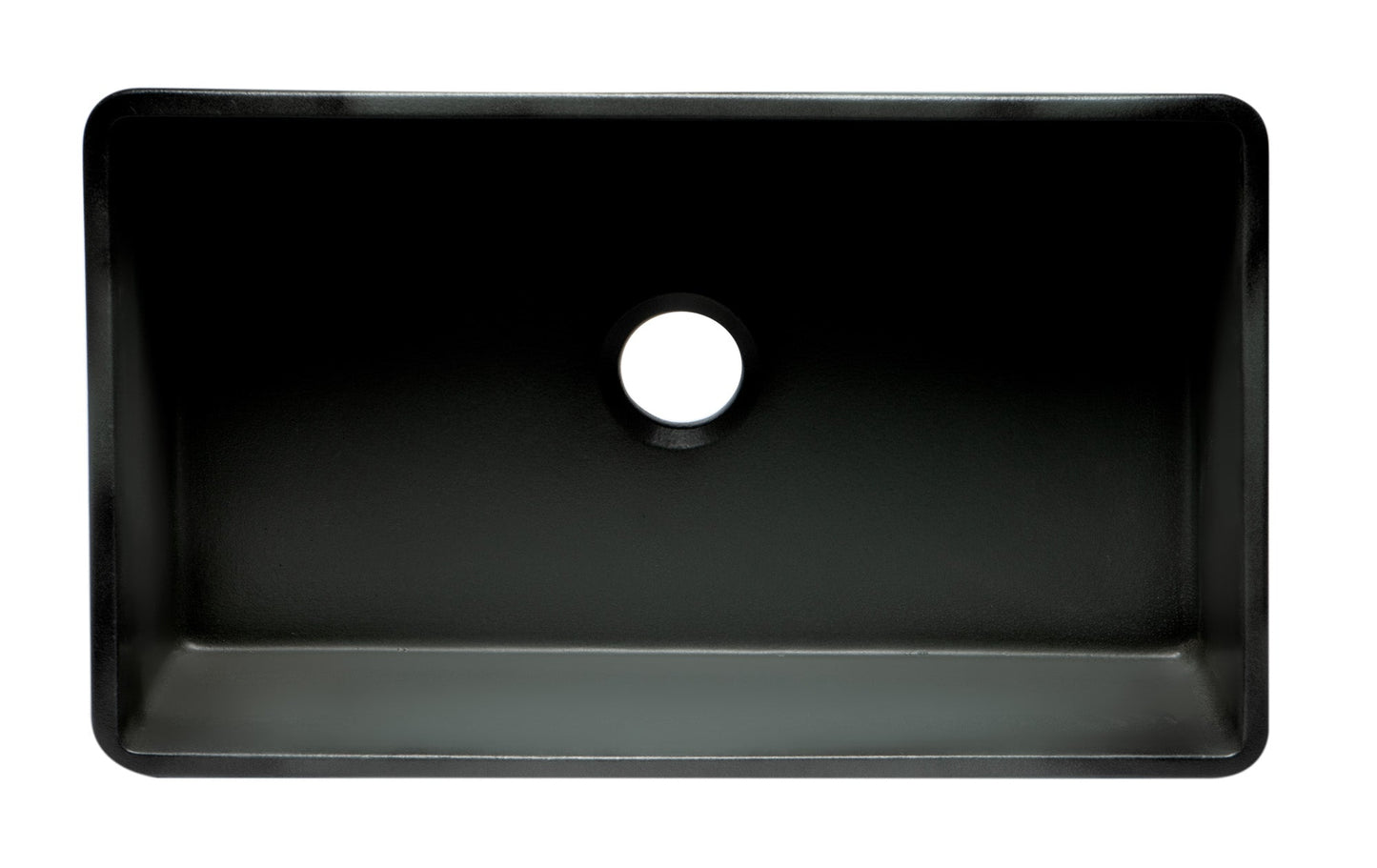 ALFI brand  ABCO3320SB Concrete Color 33 inch Reversible Single Fireclay Farmhouse Kitchen Sink