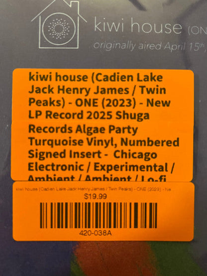 kiwi house: ONE (TURQUOISE VINYL) | Mint (M) Mint (M)