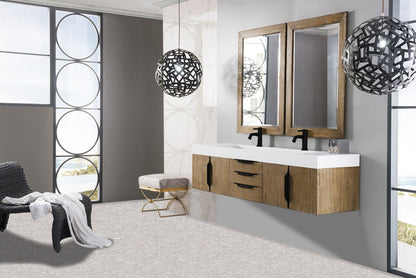 Columbia 72" Double Wall Mount Vanity Cabinet