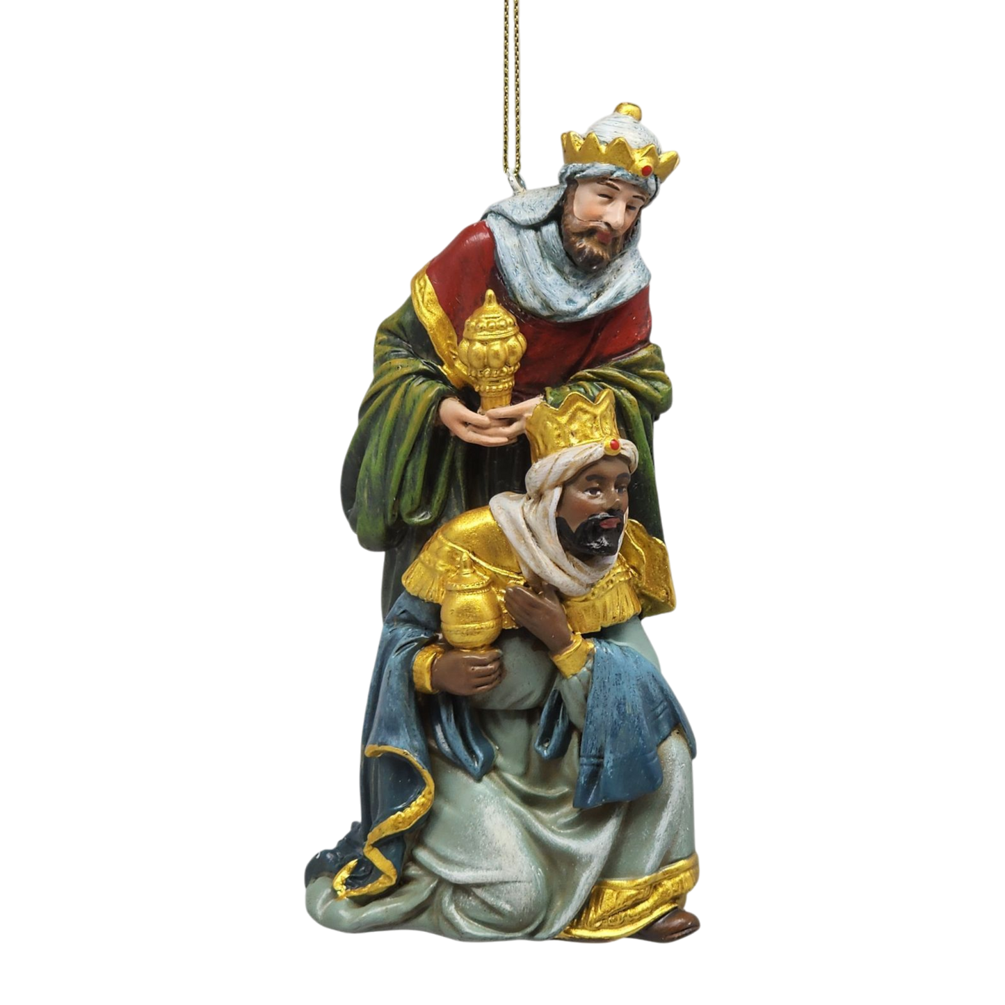 Hanging Ornament Nativity - 8 Piece Set
