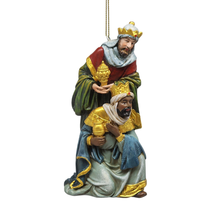 Hanging Ornament Nativity - 8 Piece Set