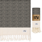 Anatolian Boho Turkish Peshtemal Beach Bath Gym Yoga Towel 36” x 71”