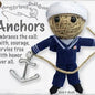 Anchors Strong Doll Keychain