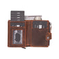 Andalusia Genuine Leather Pop-Up Cardholder with RFID Protection