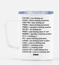 Angry Grammar Mug Travel Mug