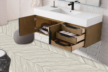 Columbia 48" Single Wall Mount Vanity Cabinet