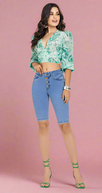 Antonia 100% Authentic Colombian Push Up Capri