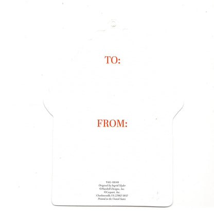 Gingerbread House Ornament Tag - Set of 4