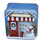 Festive Snowman Treat Tin - 4 Inch