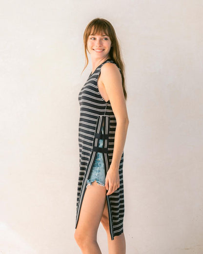 Anywear Open Side Tunic - Available in Two Colors