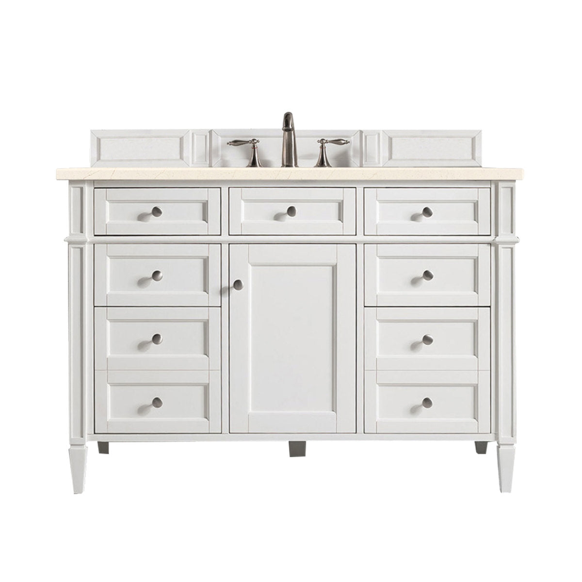 Brittany 48" Single Vanity in Bright White