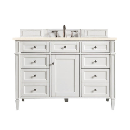 Brittany 48" Single Vanity in Bright White