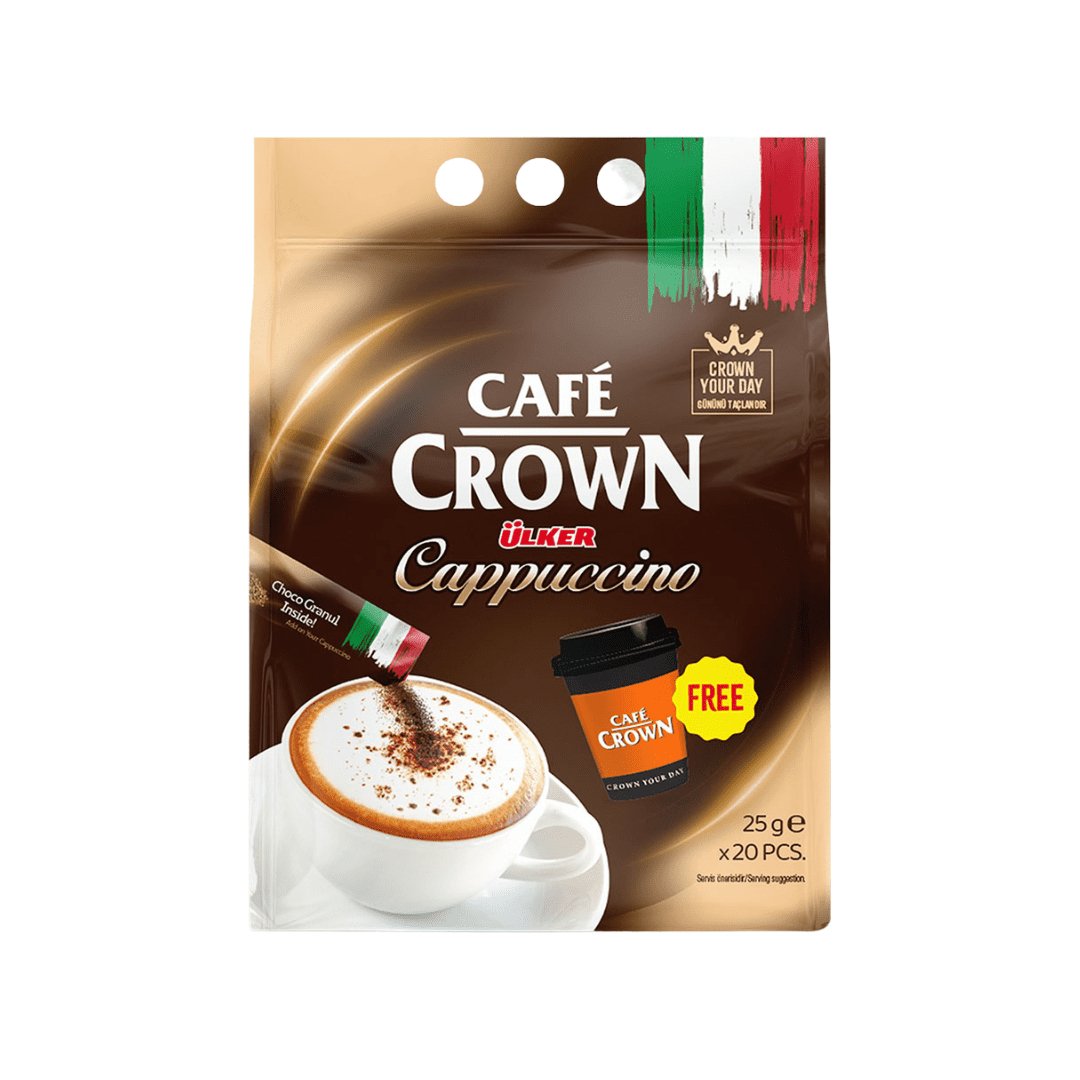 اولکر Cafe Crown Ülker Cappuccino 20 Stück