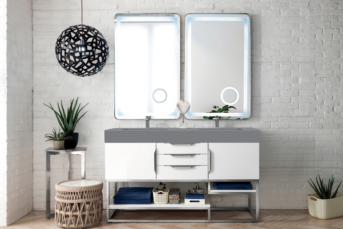 Columbia 59" Double Vanity