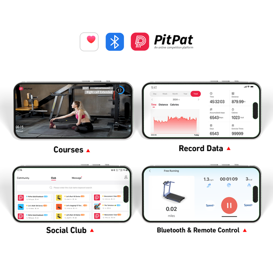 DeerRun A1 Pro Move+ 6% Incline Foldable Treadmill——2025 Upgraded Chip & NFC Support | 350Lbs, 10mph