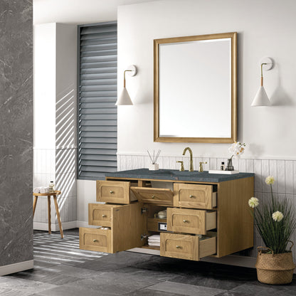 Laurent 48" Single Vanity Cabinet, Light Natural Oak