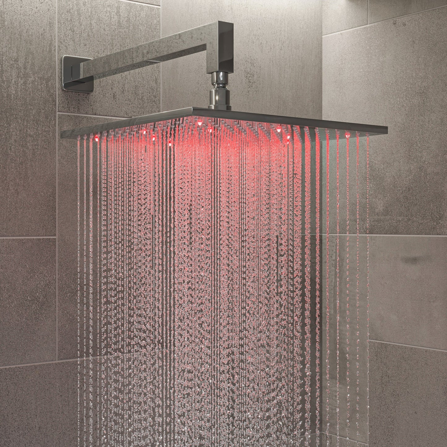ALFI brand ABSA20S 20" Square Wall Shower Arm