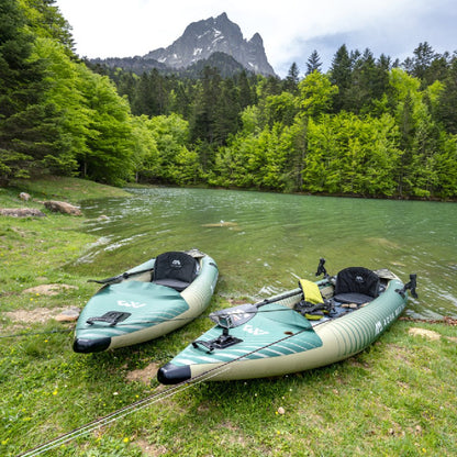 Aqua Marina Caliber CA-398 Angling Kayak With Foldable Fishing Seat, 13FT (SAK23467)