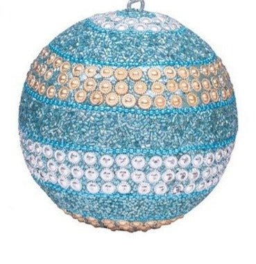 Aquamarine Ball Ornament - 3 Designs