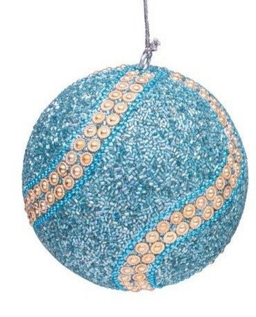Aquamarine Ball Ornament - 3 Designs
