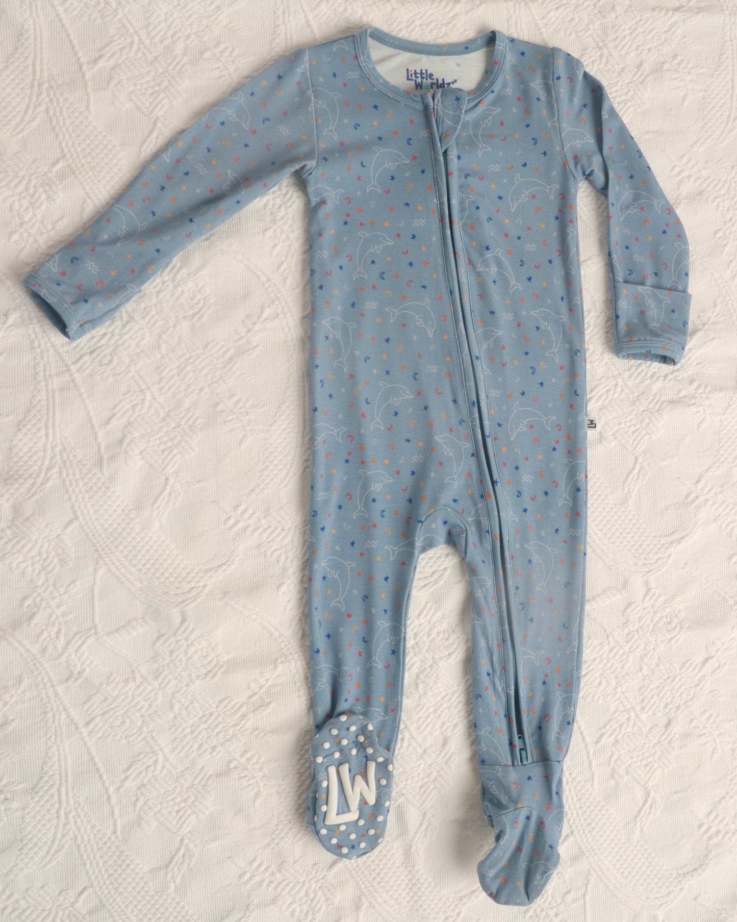 Aquarius Bamboo Onesie