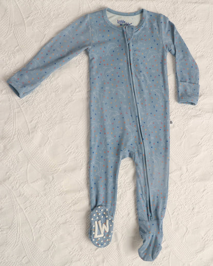 Aquarius Bamboo Onesie