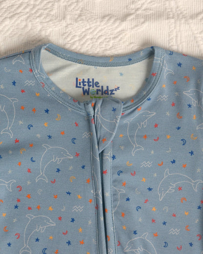 Aquarius Bamboo Onesie