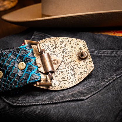 Arkansas Belt Black / Blue