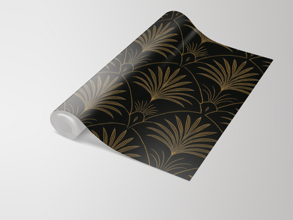 Art Deco Palm Wallpaper