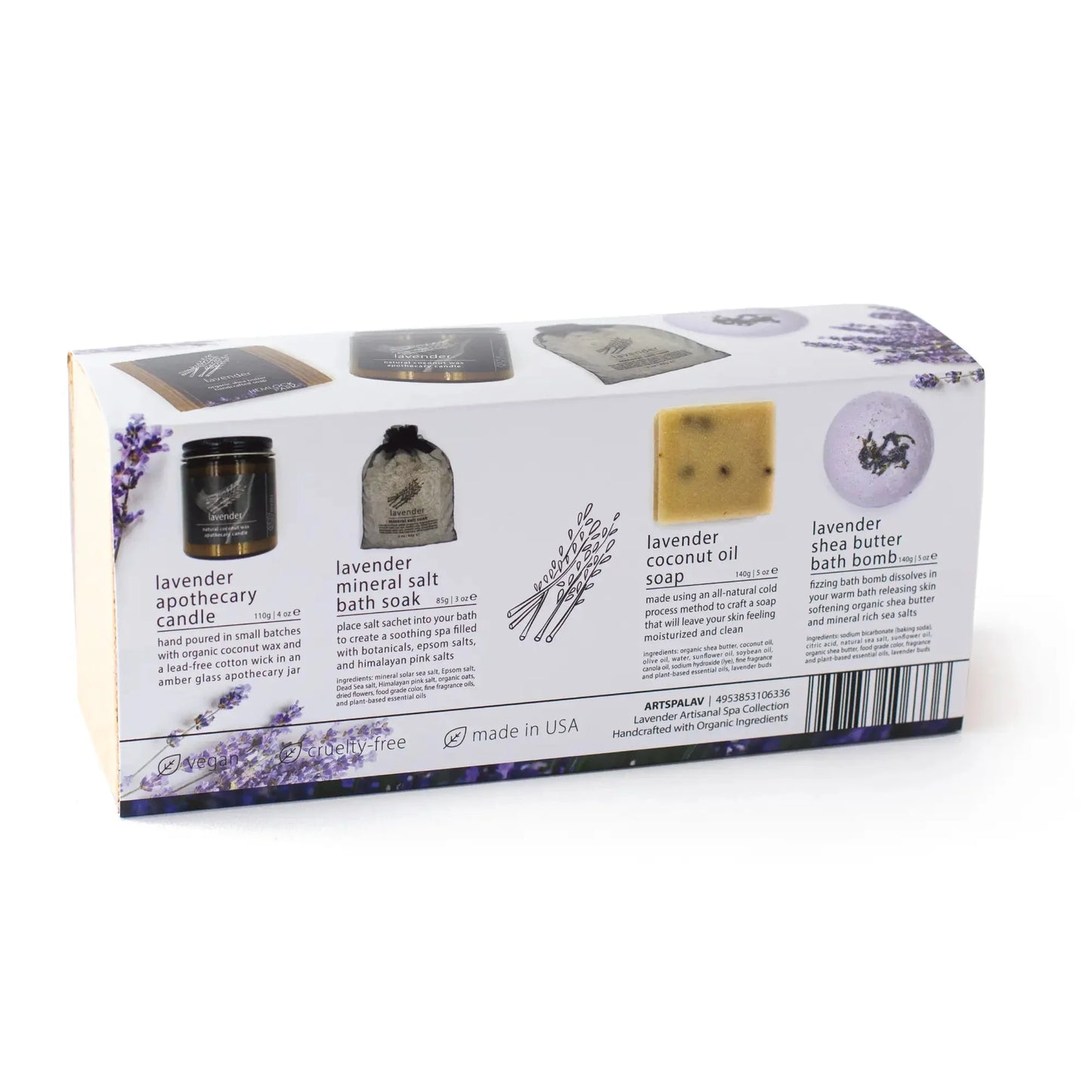 Artisanal Spa Gift Box - Available in 8 Scents