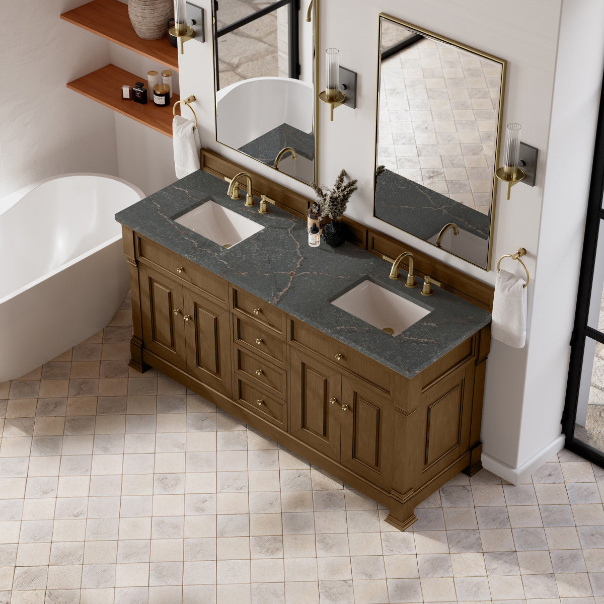 Brookfield 72" Double Vanity