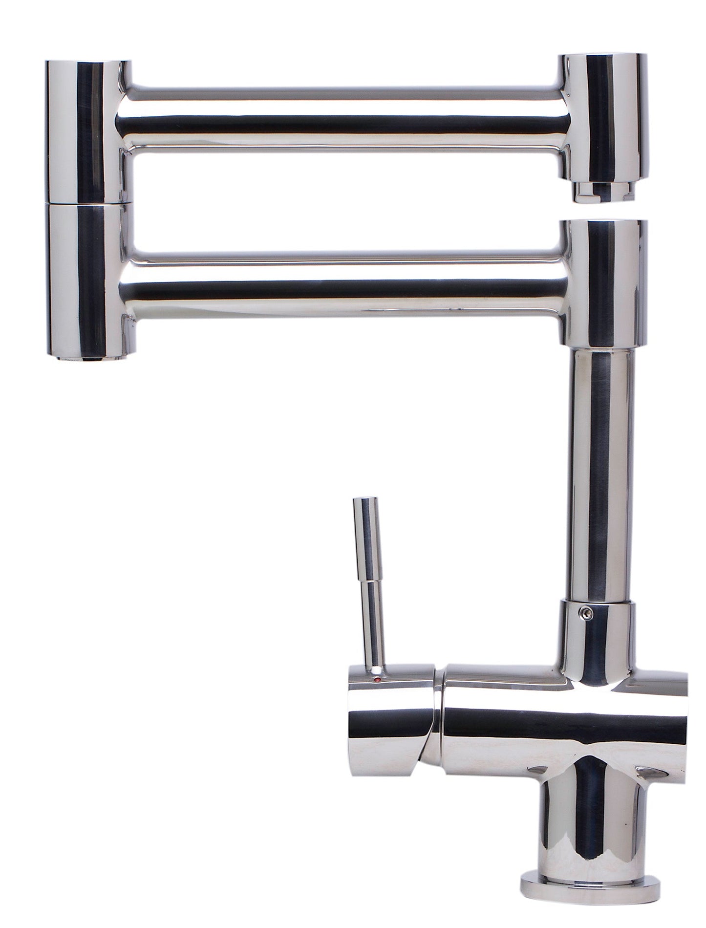 ALFI brand AB2038 Retractable Single Hole Kitchen Faucet