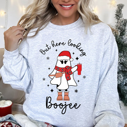 Boojee Ghost, Trendy Christmas, Bougie, Funny, Christmas Sweatshirt