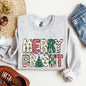 Merry And Bright, Trend, Gorgeous Christmas Sweatshirt