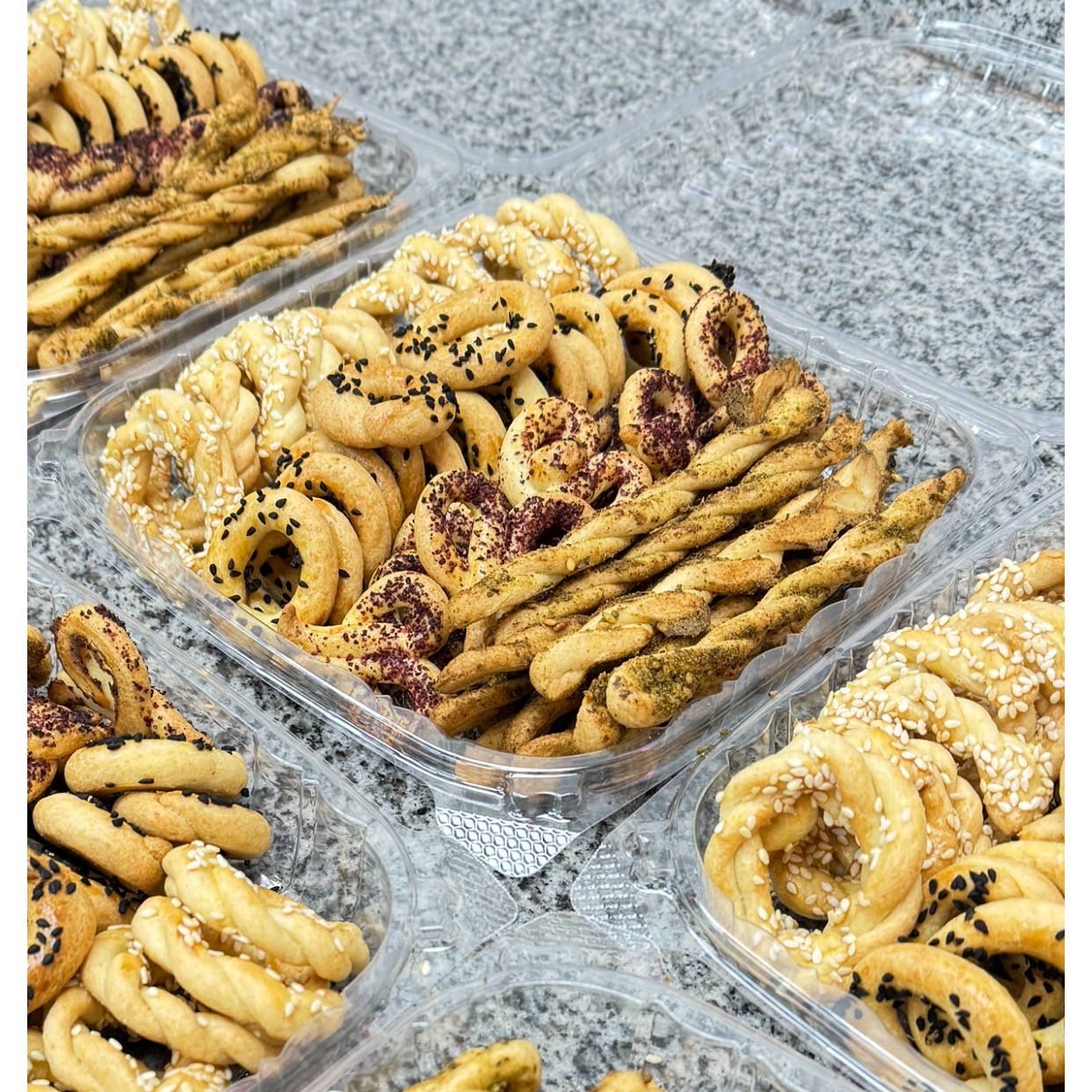 Assorted Salted Butter Cookies - Luxurious Blend of Sweet & Salty Flavors, 100% Mediterranean Ingredients